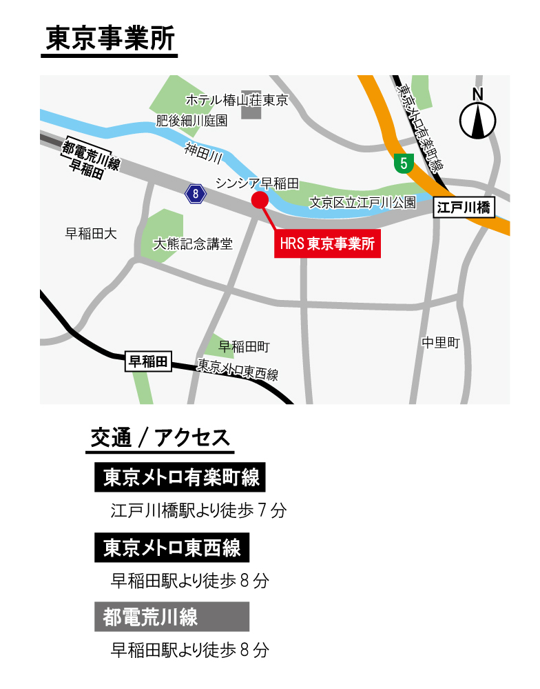 一般社団法人エイチアールエス東京事業所の地図